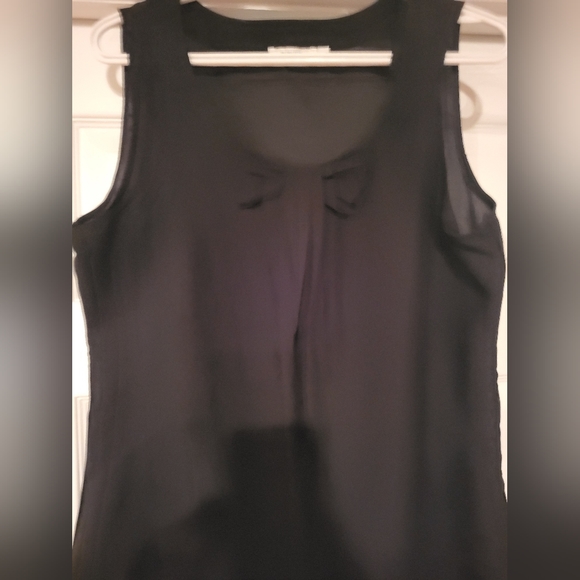Rickis black bow front shirt - Picture 2 of 4
